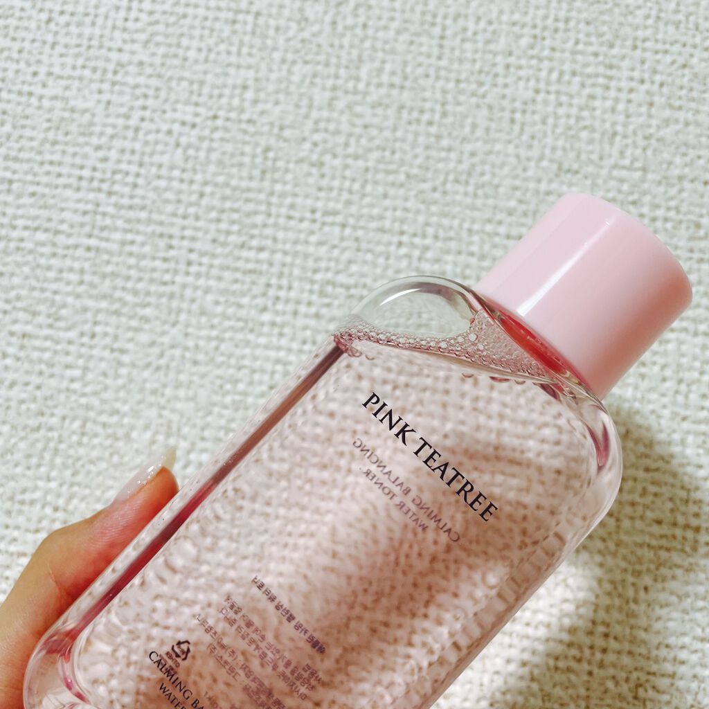 ピンクティーツリートナー/APLIN/化粧水を使ったクチコミ（3枚目）