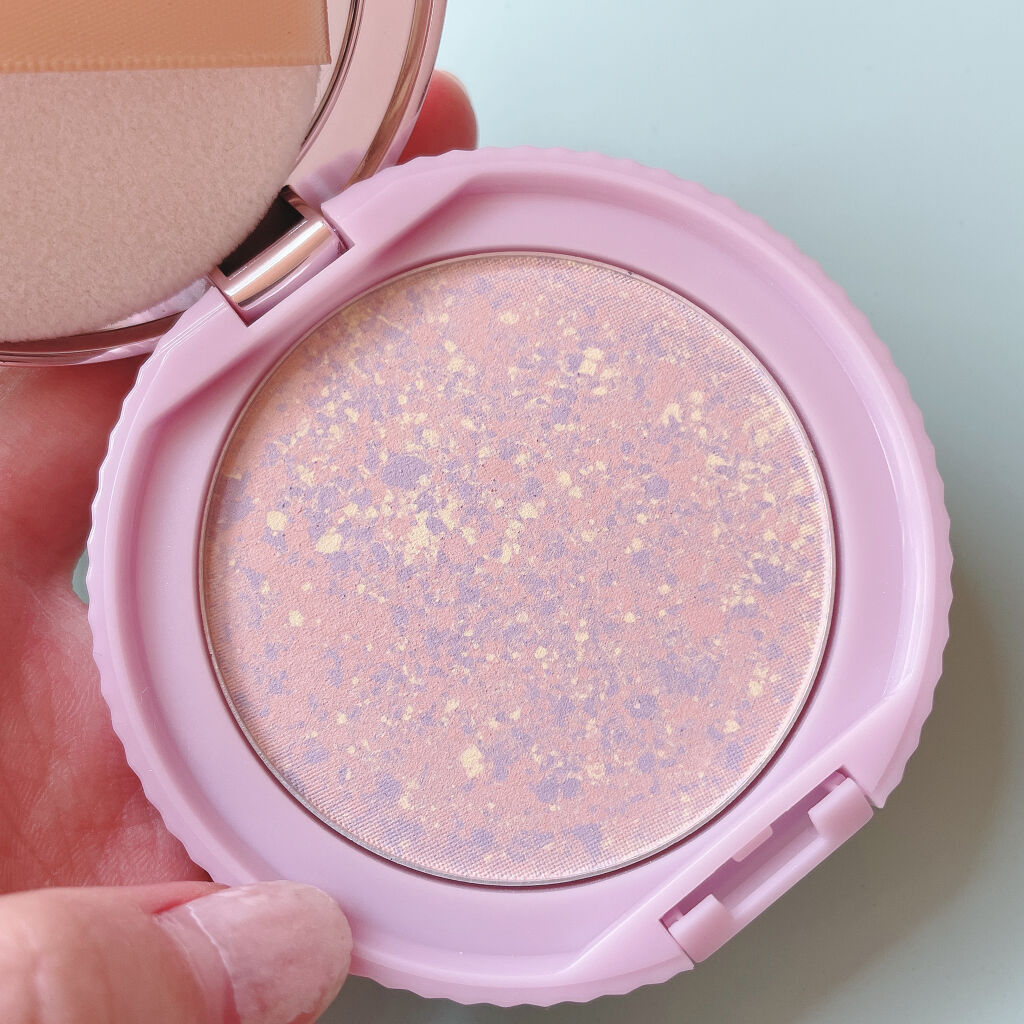 トランスペアレントフィニッシュパウダー SB シャイニーブーケ/キャンメイク/プレストパウダーを使ったクチコミ（3枚目）