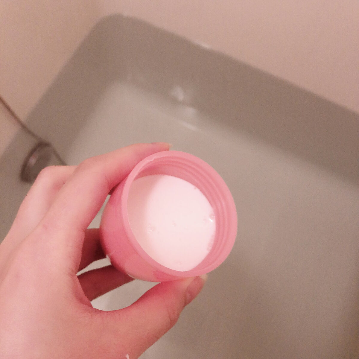 レイヴィー クリームバス ゴートミルク 1000ml/Leivy/保湿系入浴剤を使ったクチコミ（3枚目）