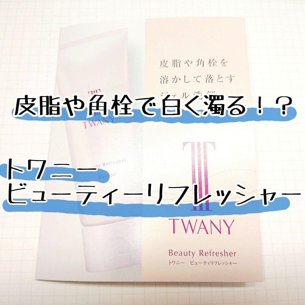 ビューティリフレッシャー/TWANY/その他洗顔料を使ったクチコミ(1枚目)