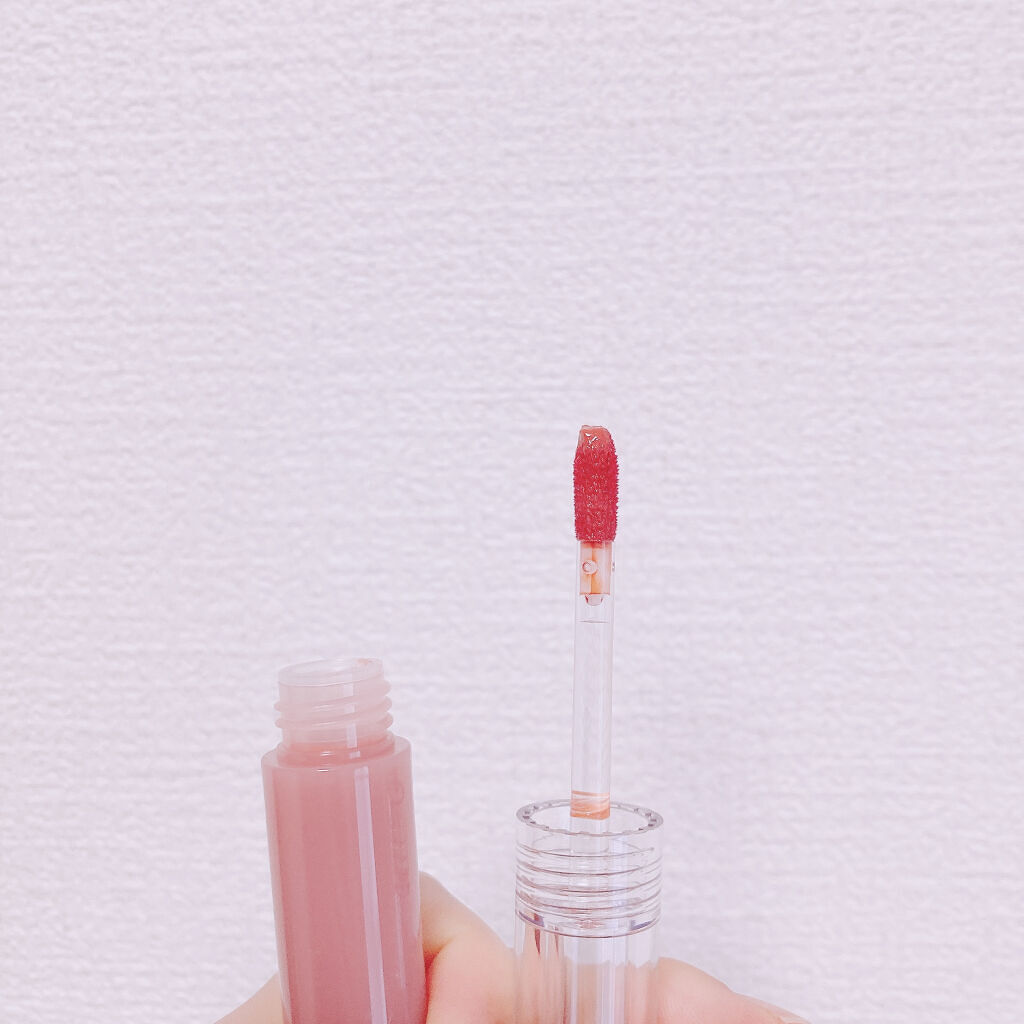 ニュアンスラップティント 02 珊瑚ローズ/Fujiko/リップティントを使ったクチコミ（2枚目）