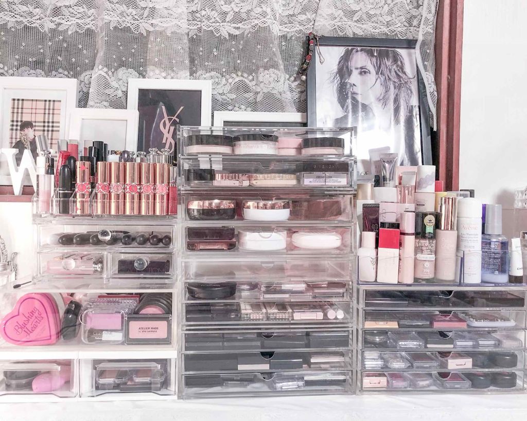 アクリル小物分収納・一段/無印良品/その他化粧小物を使ったクチコミ（3枚目）