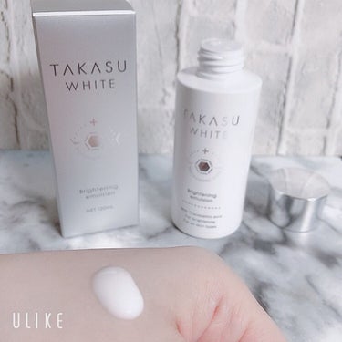 タカスホワイト ミルク/TAKASU WHITE/美容液を使ったクチコミ（3枚目）