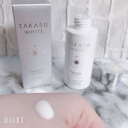 タカスホワイト ミルク/TAKASU WHITE/美容液を使ったクチコミ(3枚目)
