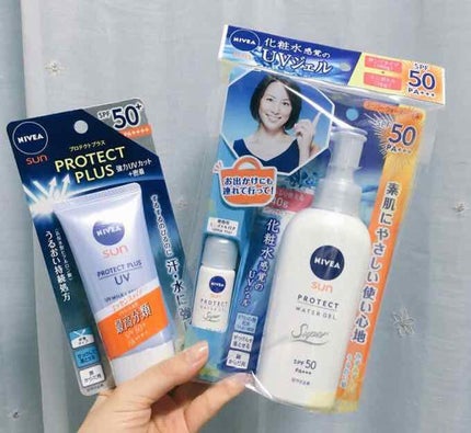ニベアサン プロテクトウォータージェル SPF50/ニベア/化粧下地を使ったクチコミ(1枚目)
