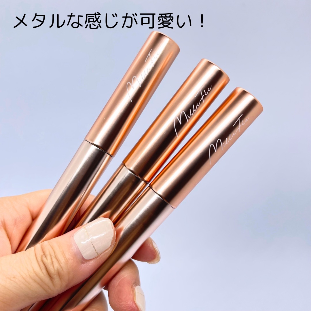 メタルブラシマスカラ/MilleFée/マスカラを使ったクチコミ（2枚目）