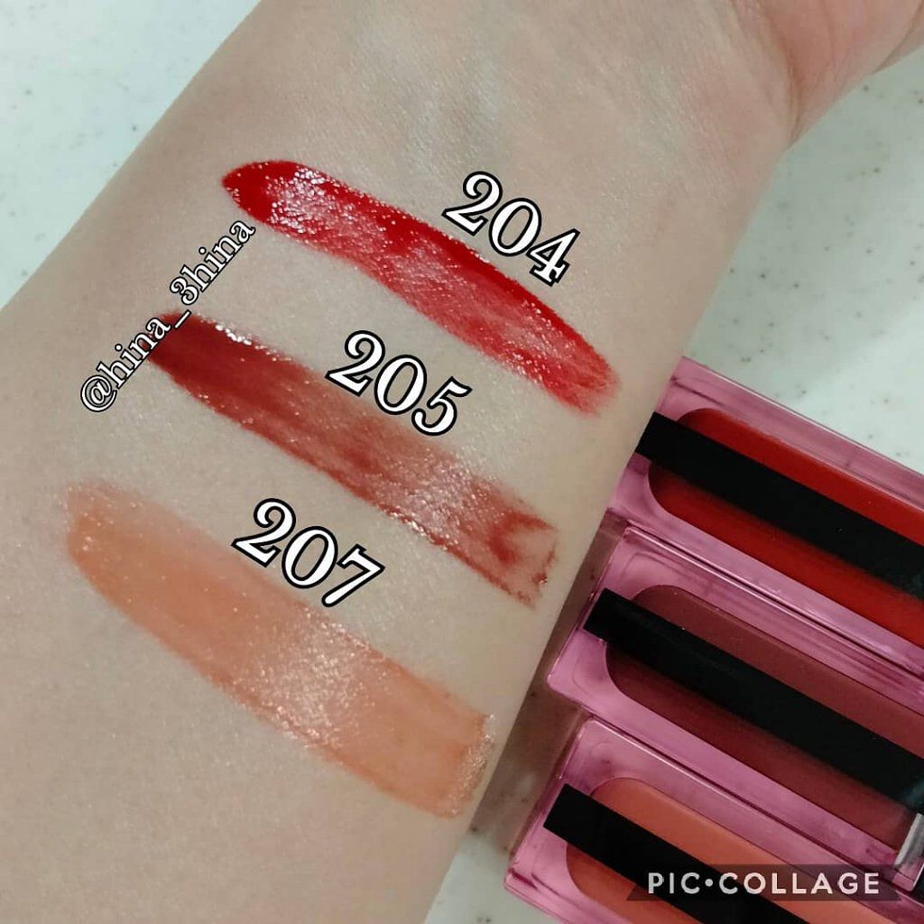 ルージュ ピュールクチュール ヴェルニ ウォーターグロウ/YVES SAINT LAURENT BEAUTE/口紅を使ったクチコミ（3枚目）