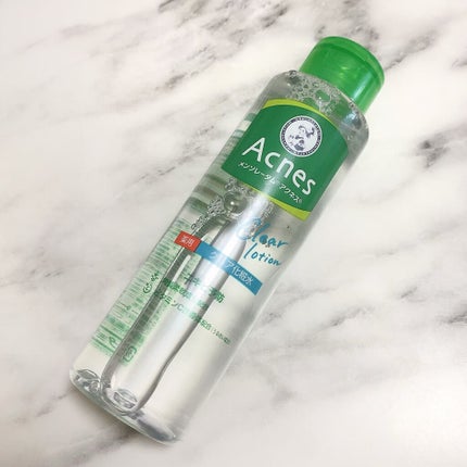 薬用クリア化粧水/メンソレータム アクネス/化粧水を使ったクチコミ(1枚目)