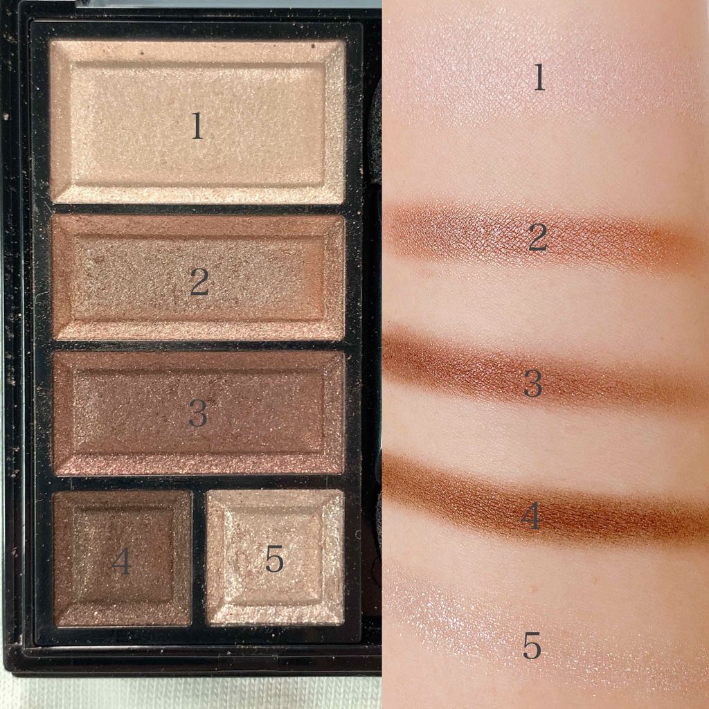 ショコラスウィート アイズ/リンメル ロンドン/アイシャドウパレットを使ったクチコミ（2枚目）