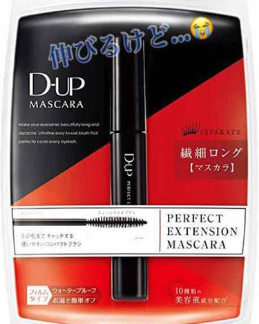 【旧品】パーフェクトエクステンション マスカラ/D-UP/マスカラを使ったクチコミ（1枚目）