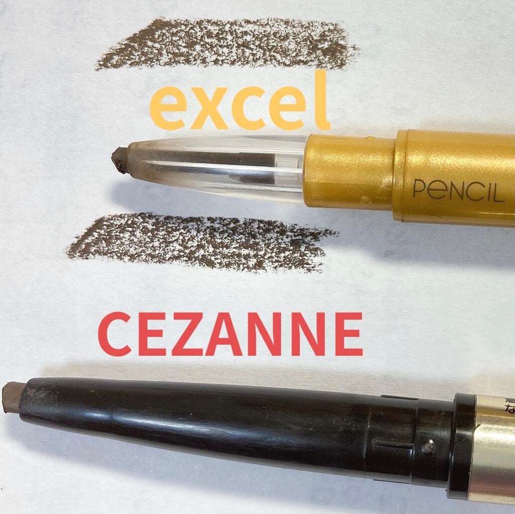 パウダー&ペンシル アイブロウEX/excel/アイブロウペンシルを使ったクチコミ(2枚目)