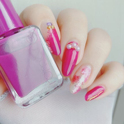 ムードペブルネイル/rom&nd/マニキュアを使ったクチコミ(3枚目)