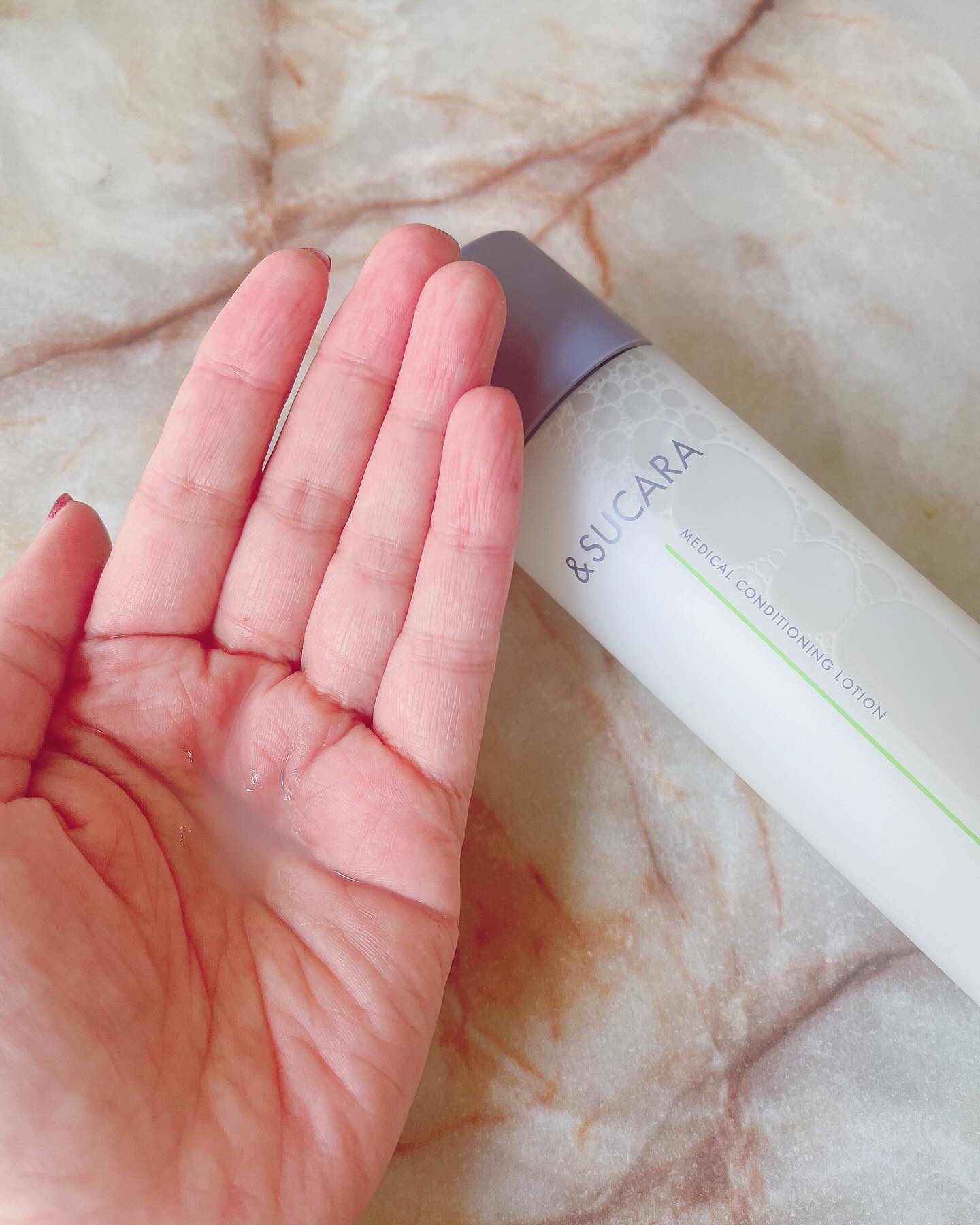 薬用 コンディショニング  ローション/&SUCARA/化粧水を使ったクチコミ（2枚目）