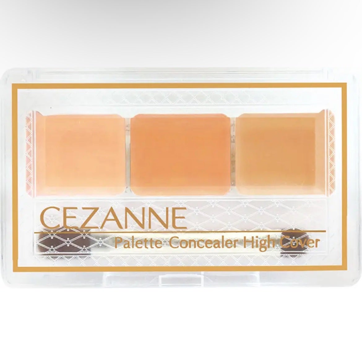 パレットコンシーラー ハイカバー/CEZANNE/パレットコンシーラーを使ったクチコミ(1枚目)