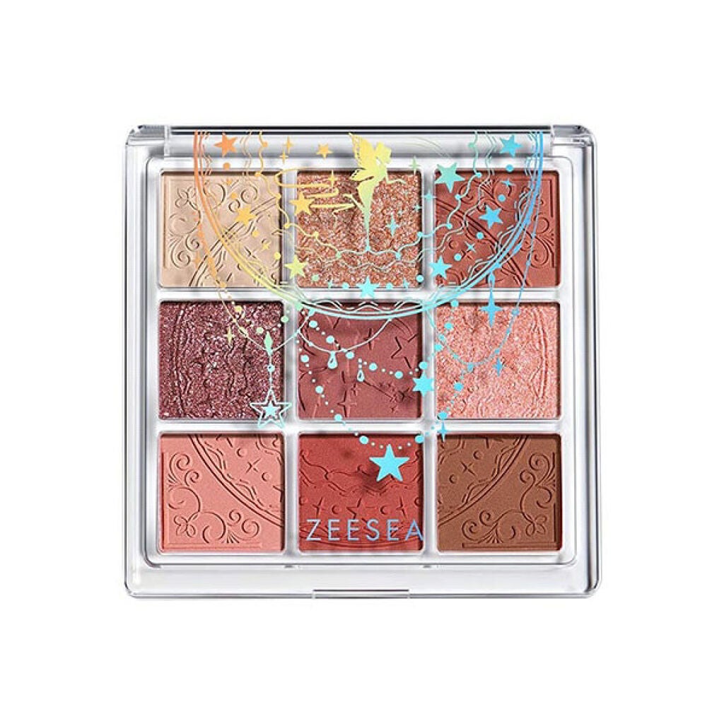 クォーツ 9色アイシャドウパレット(ドリームランドアイシャドウ)/ZEESEA/アイシャドウパレットを使ったクチコミ(2枚目)