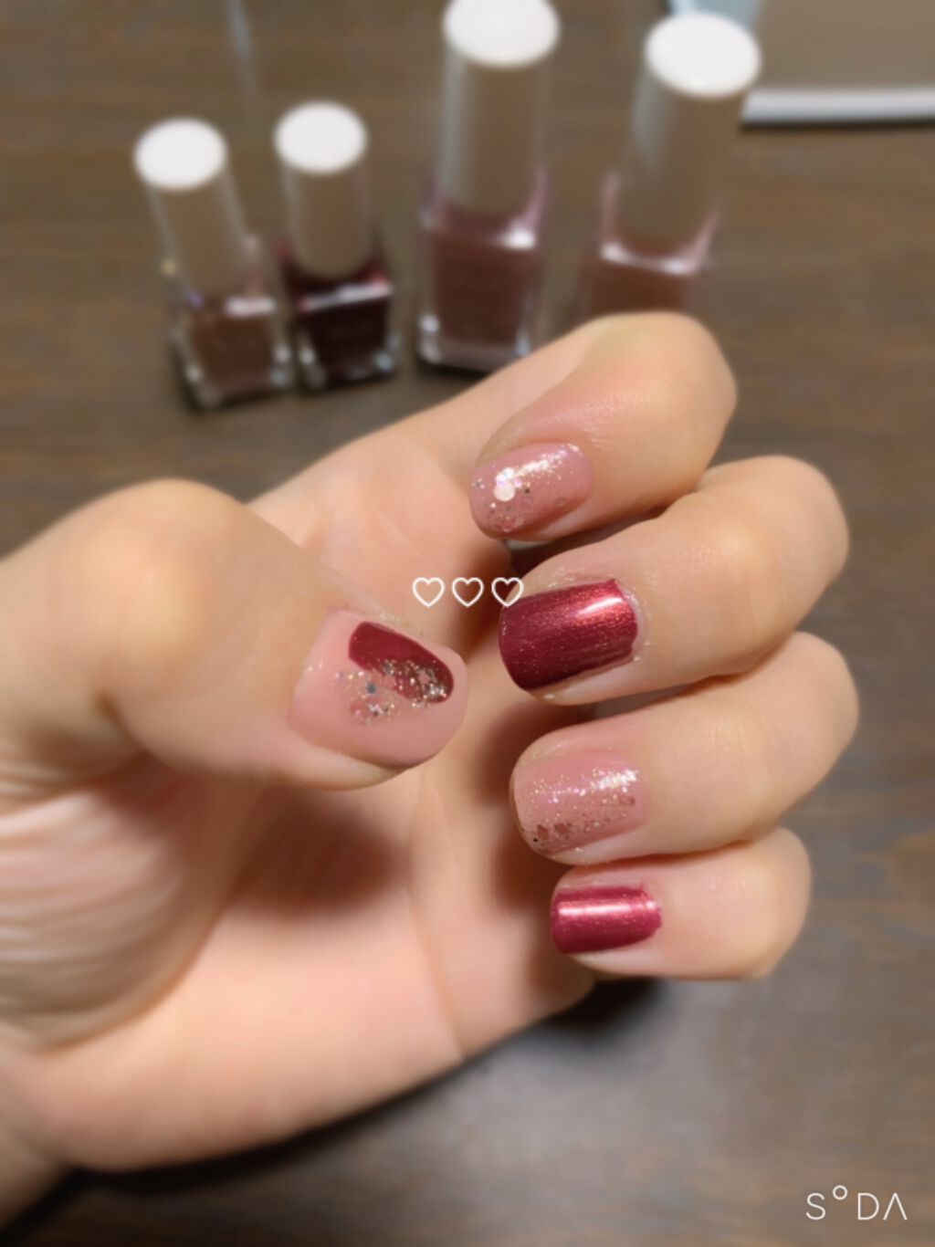 ネイルファンデーション/パラドゥ/マニキュアを使ったクチコミ(2枚目)