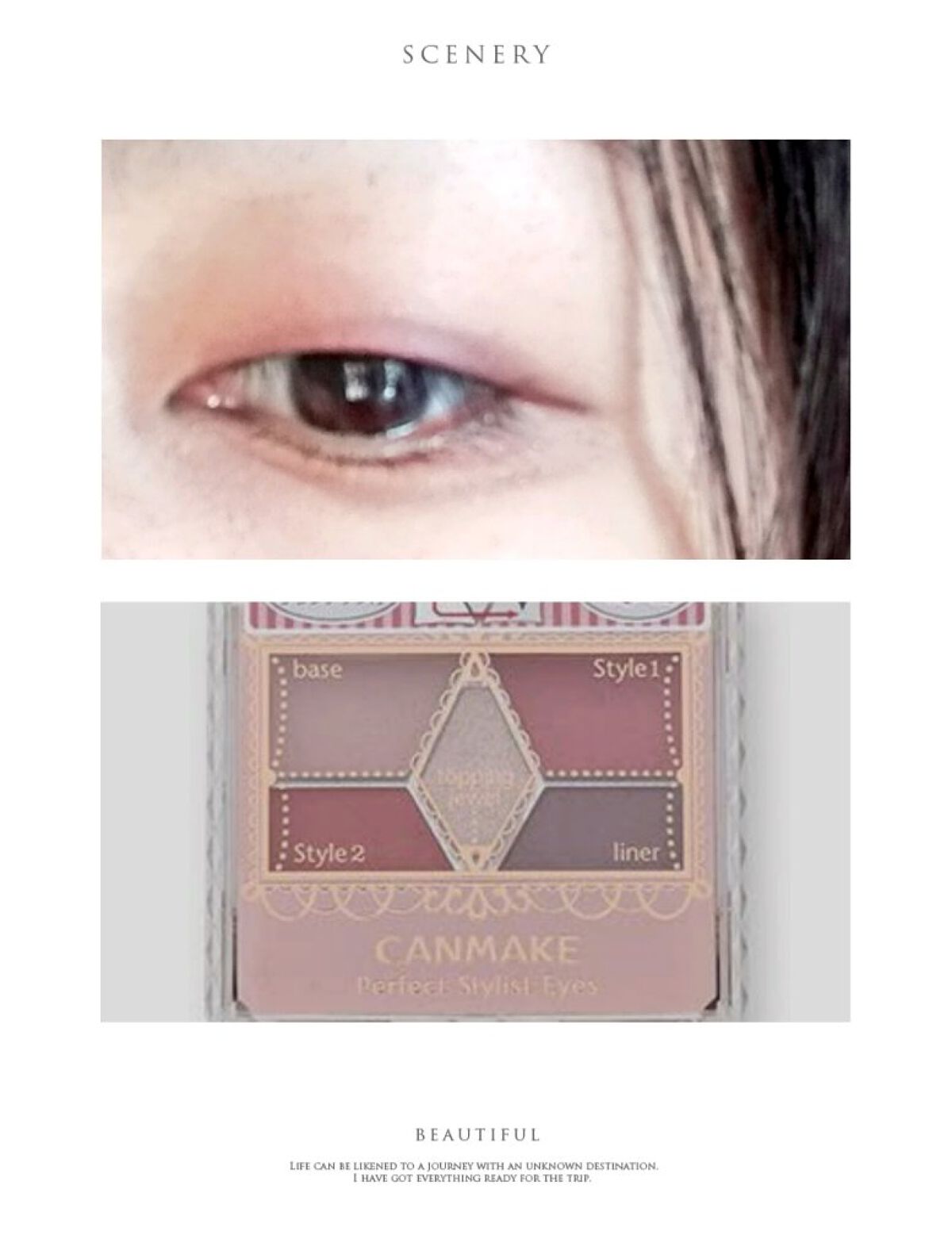 パーフェクトスタイリストアイズ/キャンメイク/アイシャドウパレットを使ったクチコミ（1枚目）