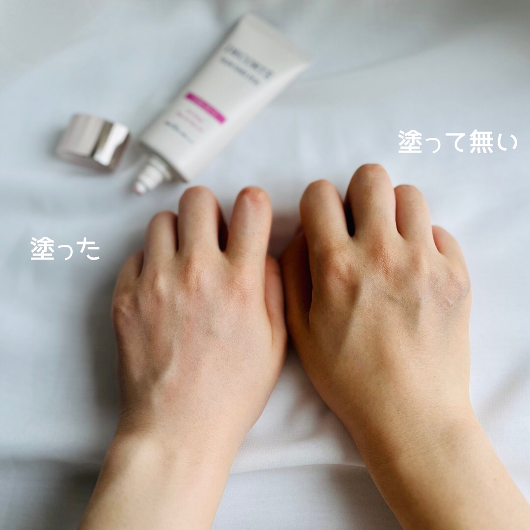 サンシェルター　マルチ プロテクション　トーンアップＣＣ/DECORTÉ/化粧下地を使ったクチコミ（3枚目）