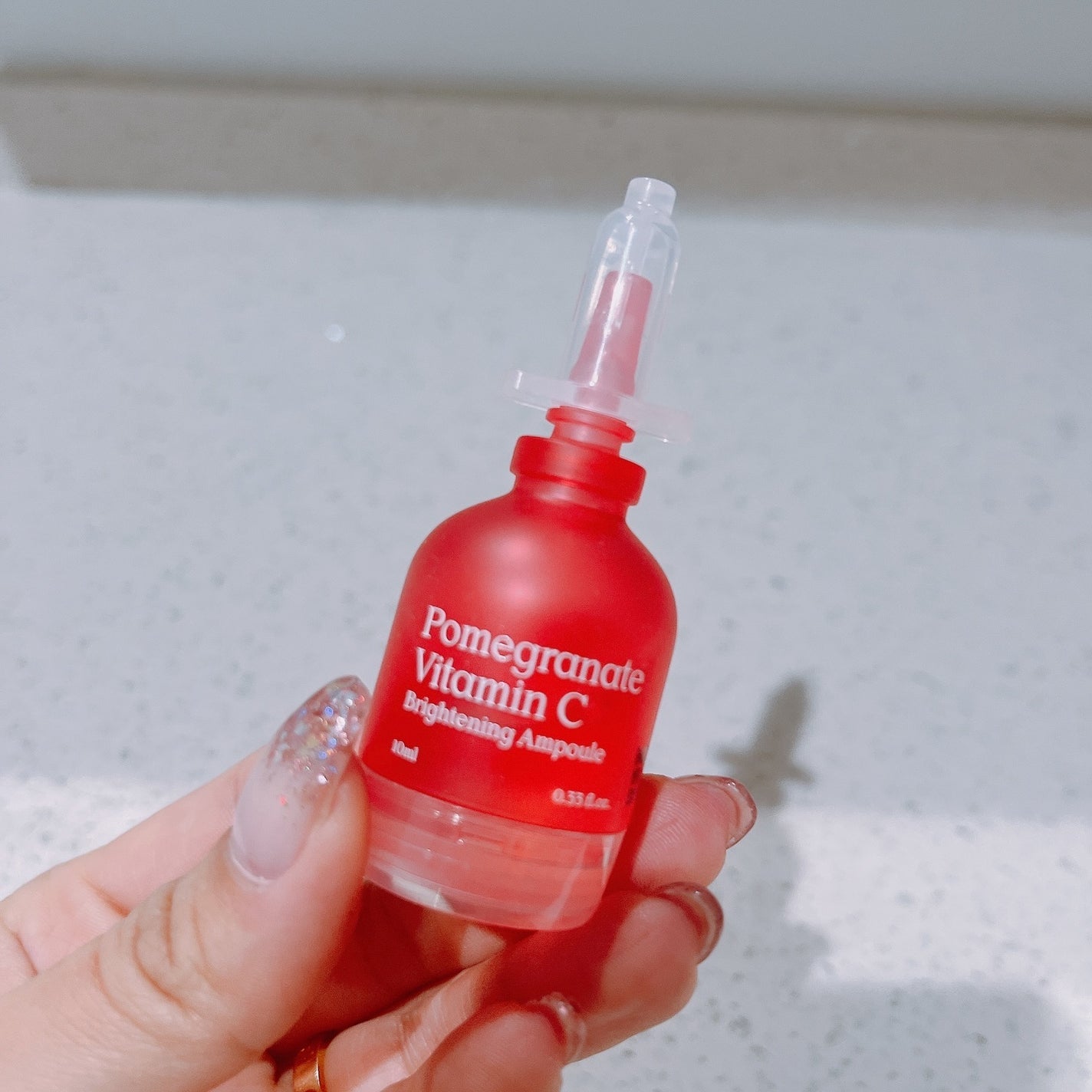 ザクロビタミンC美白アンプル/NATURAL DERMA PROJECT/美容液を使ったクチコミ(2枚目)