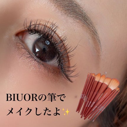 11本メイクブラシセット/BIUOR/メイクブラシを使ったクチコミ(5枚目)