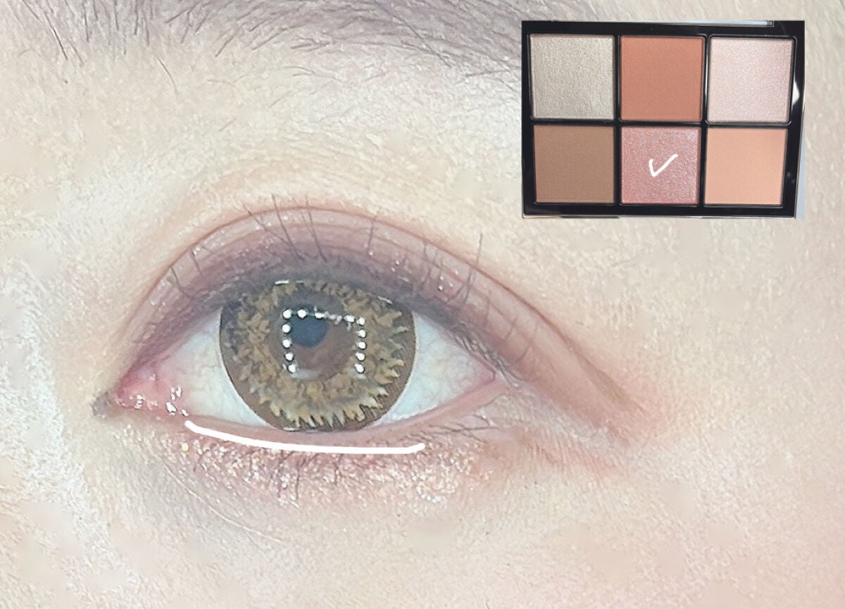 アイデザイナー/SNIDEL BEAUTY/アイシャドウパレットを使ったクチコミ(6枚目)