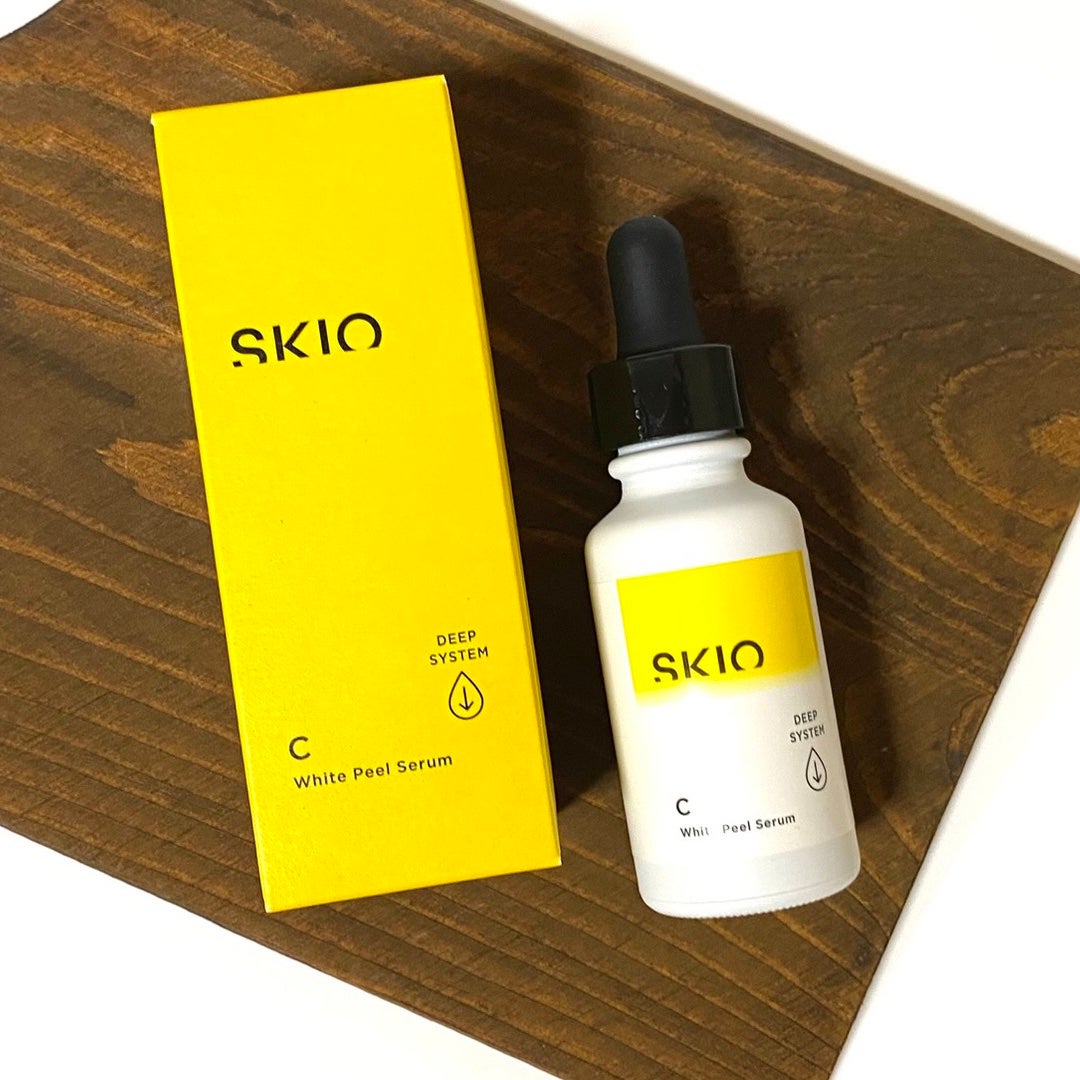 スキオVCホワイトピールセラム/SKIO/美容液を使ったクチコミ(6枚目)
