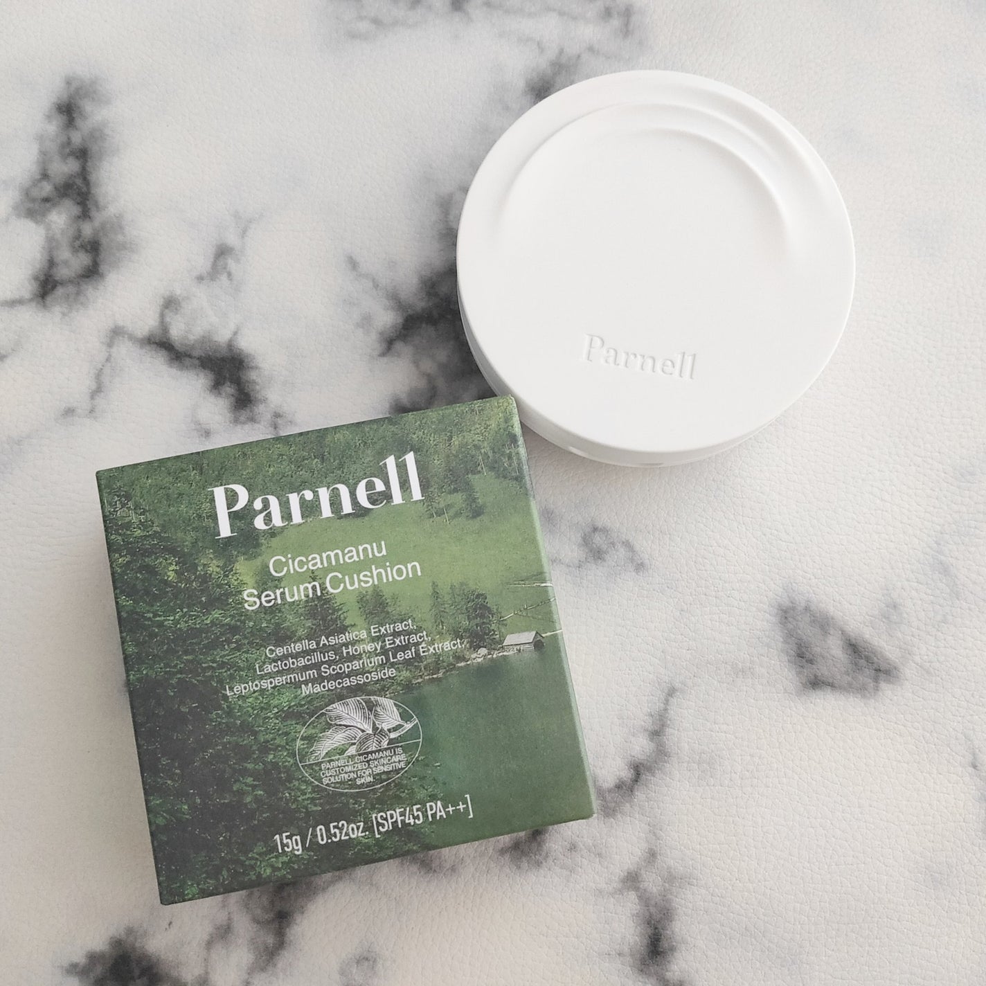 シカマヌ セラム クッションファンデ/parnell/クッションファンデーションを使ったクチコミ(2枚目)