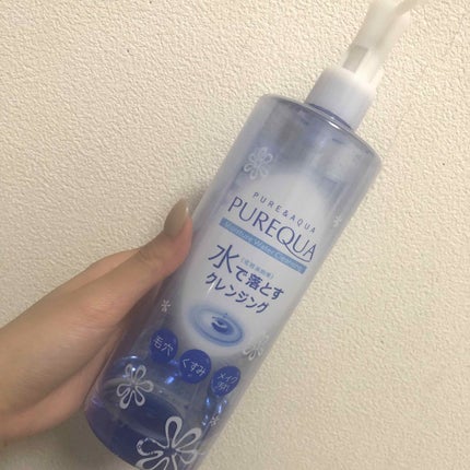モイスチャーウォータークレンジング/PUREQUA(ピュアクア)/クレンジングウォーターを使ったクチコミ(1枚目)