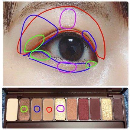 プレイカラー アイシャドウ/ETUDE/アイシャドウパレットを使ったクチコミ(3枚目)