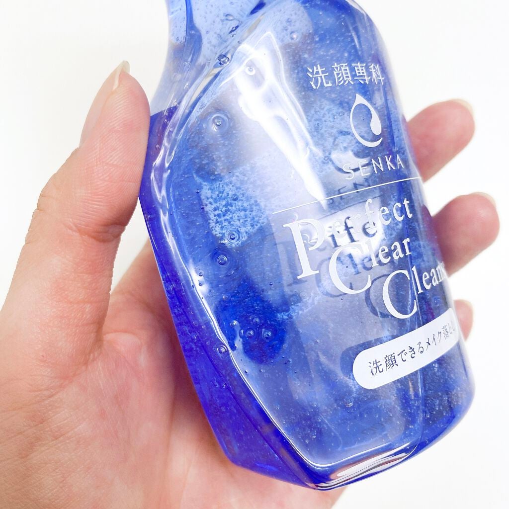 洗顔専科 パーフェクトクリアクレンズ/SENKA(専科)/クレンジングジェルを使ったクチコミ(5枚目)