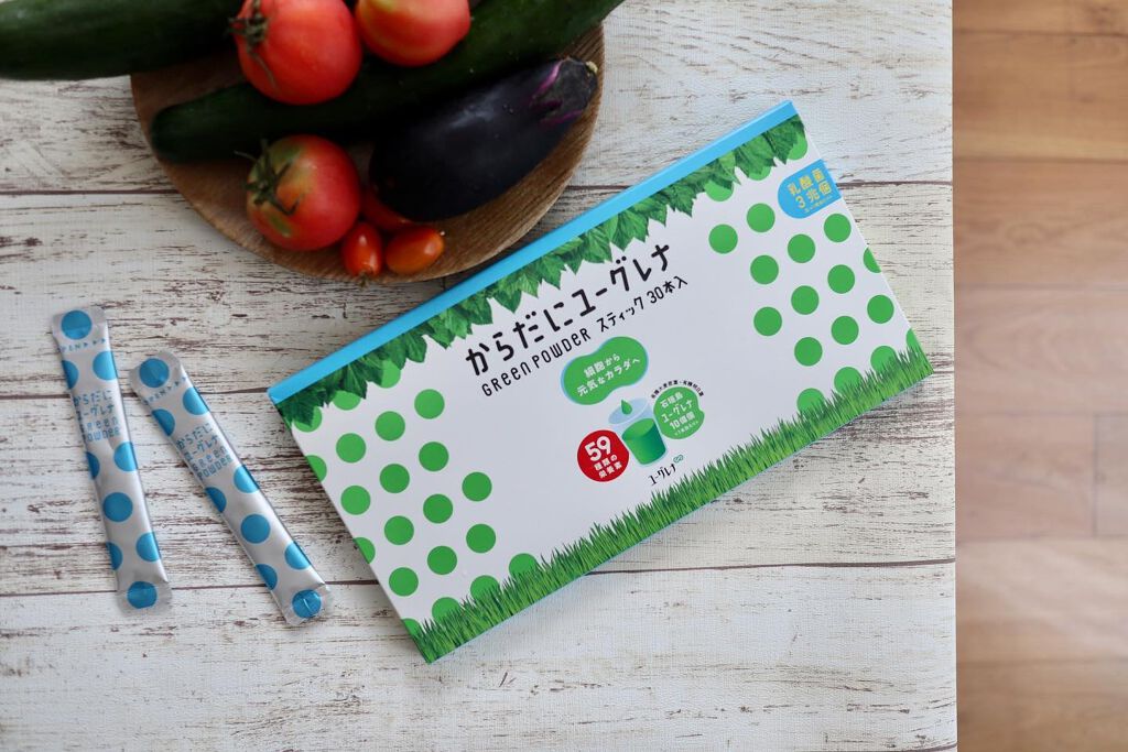グリーンパウダー乳酸菌/からだにユーグレナ/健康サプリメントを使ったクチコミ（1枚目）