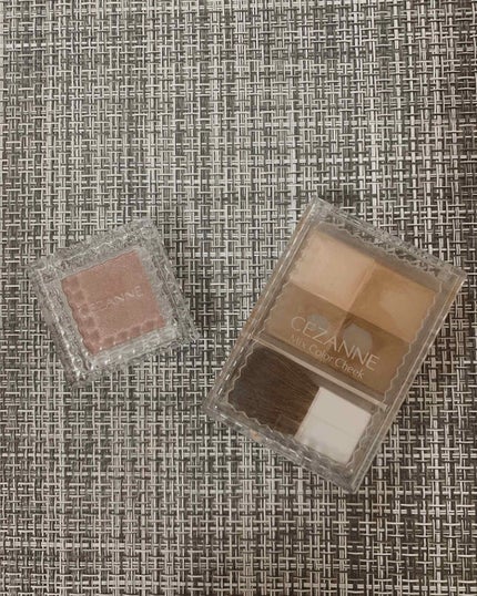 ミックスカラーチーク/CEZANNE/パウダーチークを使ったクチコミ(2枚目)