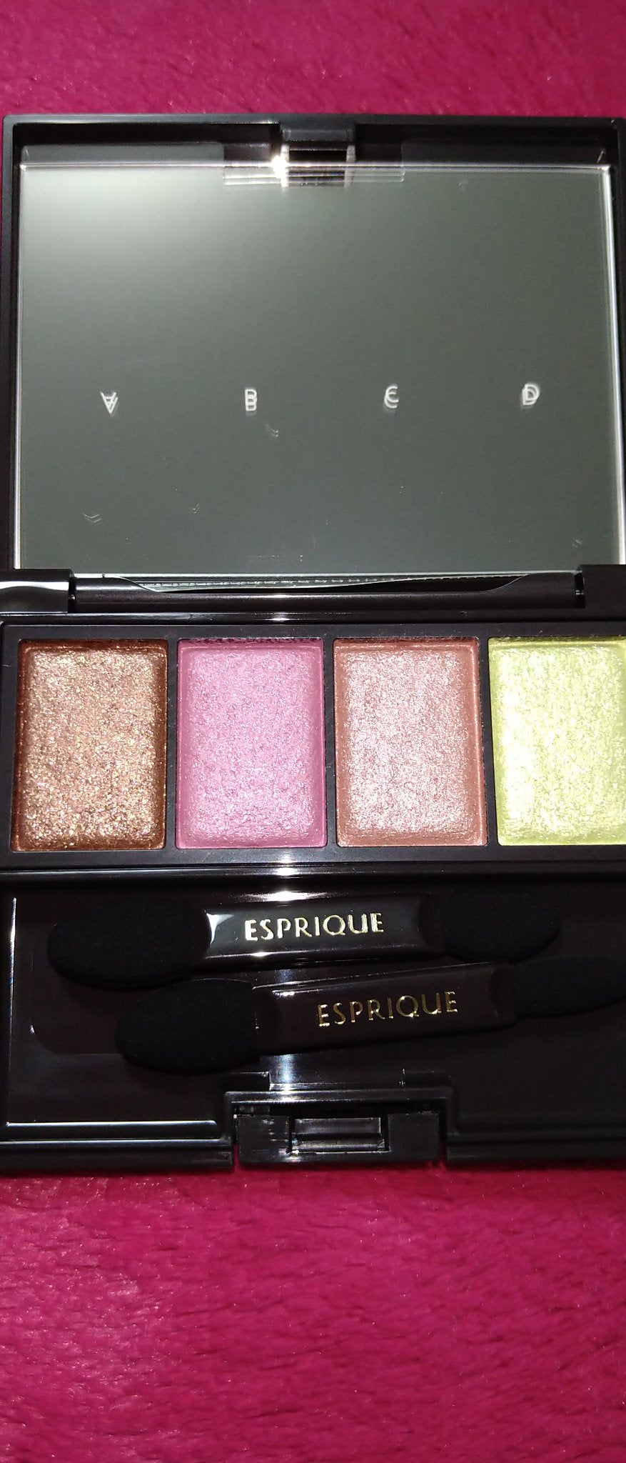 メロウ フィーリング アイズ マスカレード ナイト/ESPRIQUE/アイシャドウパレットを使ったクチコミ(4枚目)