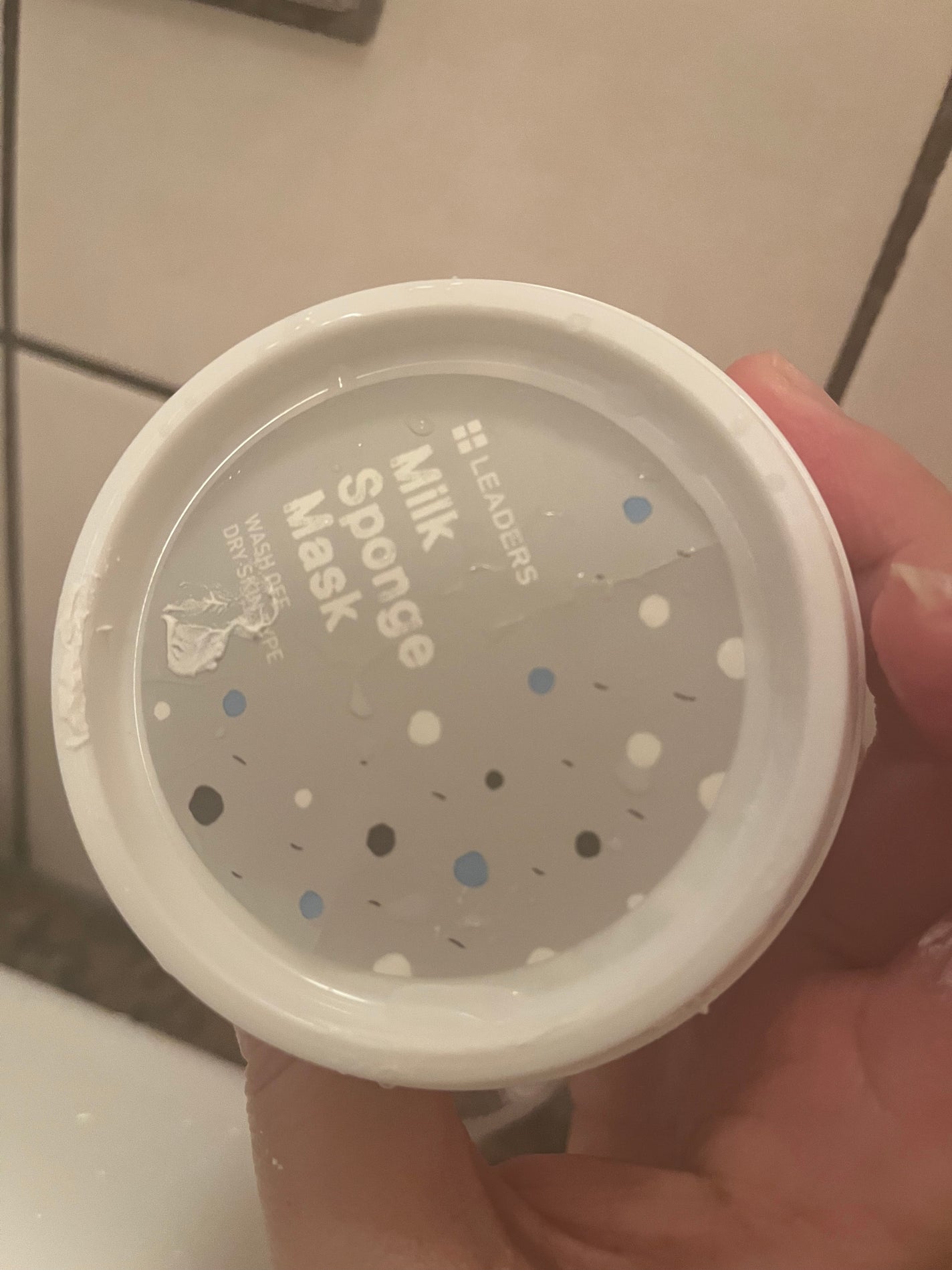 Milk Sponge Mask/LEADERS/洗い流すパック・マスクを使ったクチコミ(2枚目)
