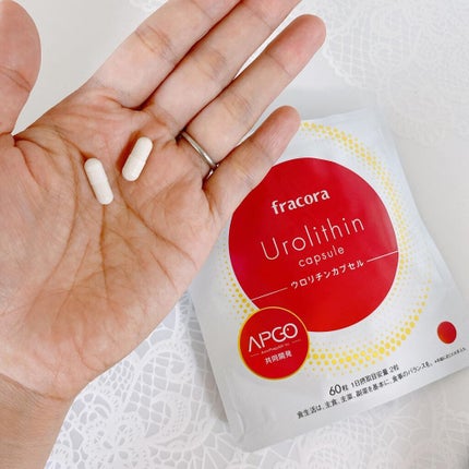 fracora ウロリチンカプセルのクチコミ「ウロリチンカプセル
\ノーベル賞技術から生まれた次世代型エイジングケアで内側から若々しく!/.....」(2枚目)