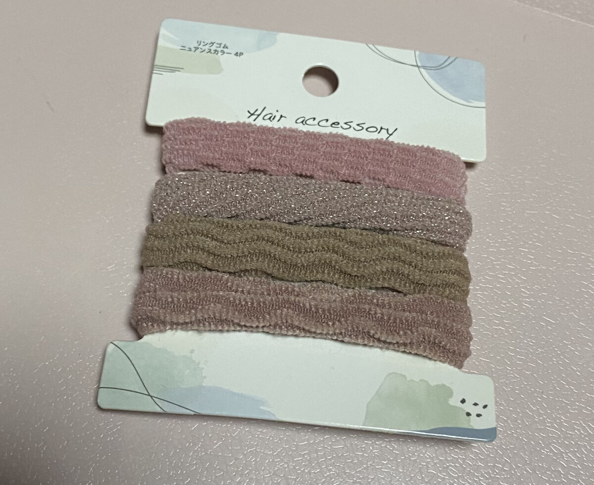 ヘアアクセサリー/セリア/ヘアアクセサリーを使ったクチコミ（1枚目）