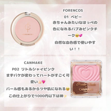 グロウフルールチークス/キャンメイク/パウダーチークを使ったクチコミ(5枚目)