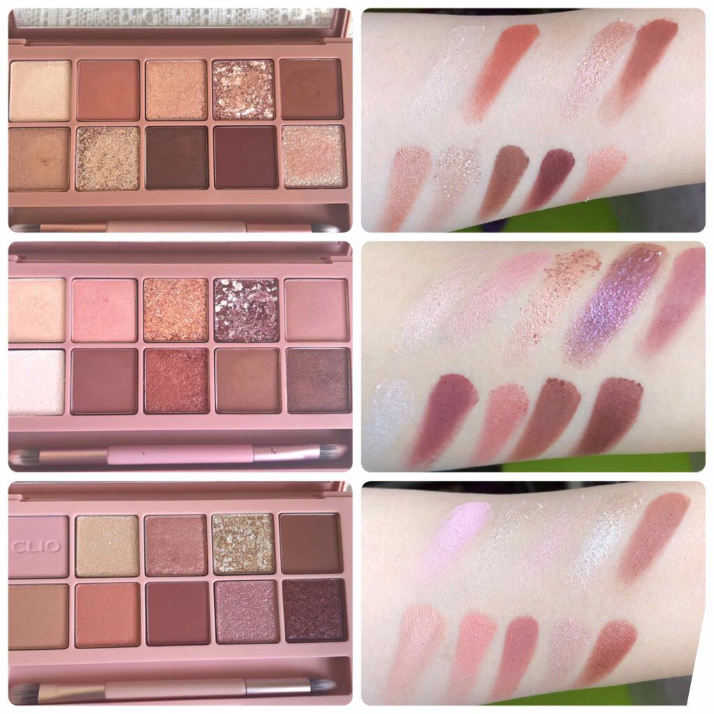 プロ アイ パレット/CLIO/アイシャドウパレットを使ったクチコミ（3枚目）