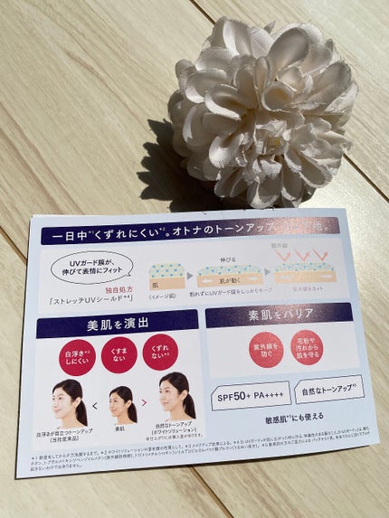 D-UVクリア ホワイトソリューション/アスタリフト/日焼け止めクリームを使ったクチコミ(2枚目)