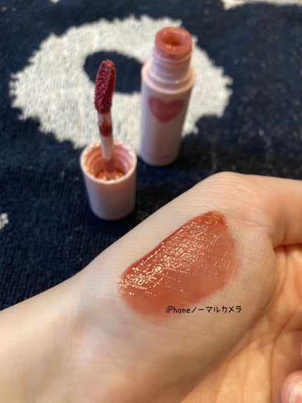 グラッシーボムティント VD02 Choco bomb/&nd by rom&nd/リップティントの画像