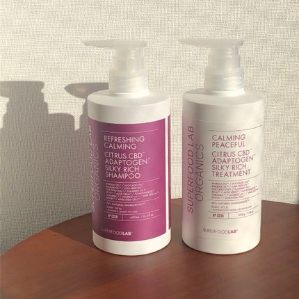 スーパーフードラボ オーガニックス シルキーリッチ シャンプー&トリートメント/SUPERFOOD LAB/市販シャンプーを使ったクチコミ(1枚目)
