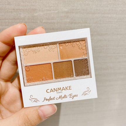 パーフェクトマルチアイズ/キャンメイク/アイシャドウパレットを使ったクチコミ(1枚目)
