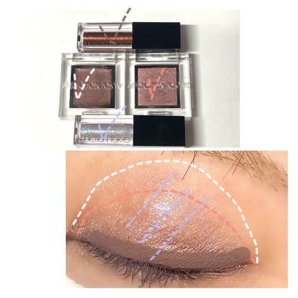 アディクション ザ アイシャドウ パール/ADDICTION/単色アイシャドウを使ったクチコミ(2枚目)