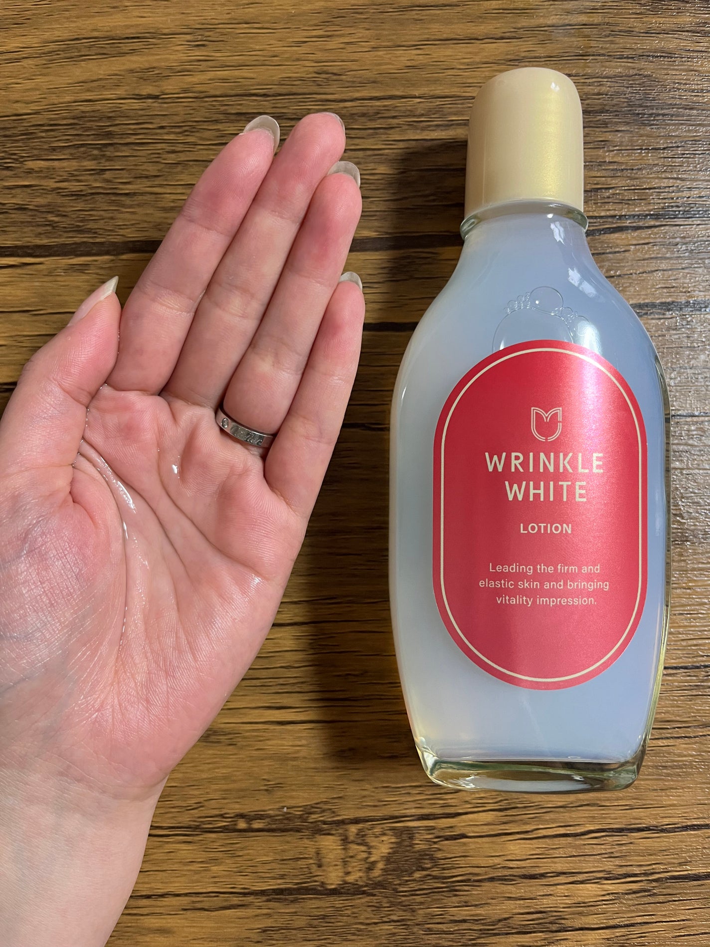 薬用リンクルホワイト ローション/明色/化粧水を使ったクチコミ(1枚目)