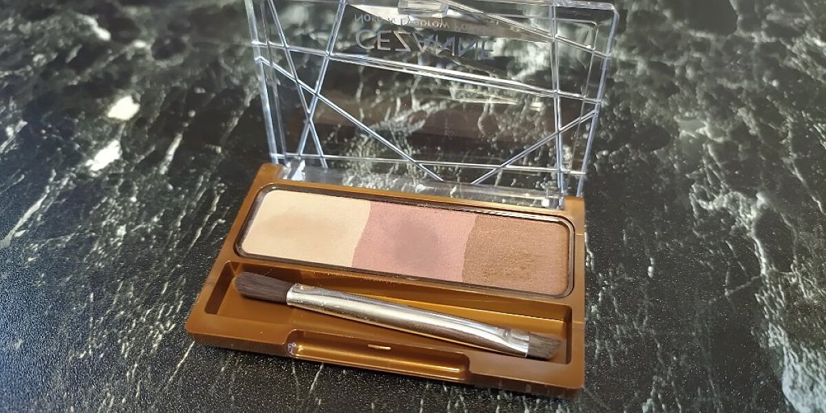 トーンアップアイシャドウ/CEZANNE/アイシャドウパレットを使ったクチコミ（2枚目）