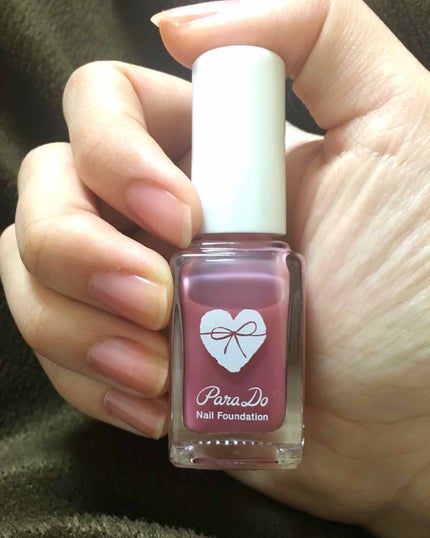 ネイルファンデーション/パラドゥ/マニキュアを使ったクチコミ(1枚目)