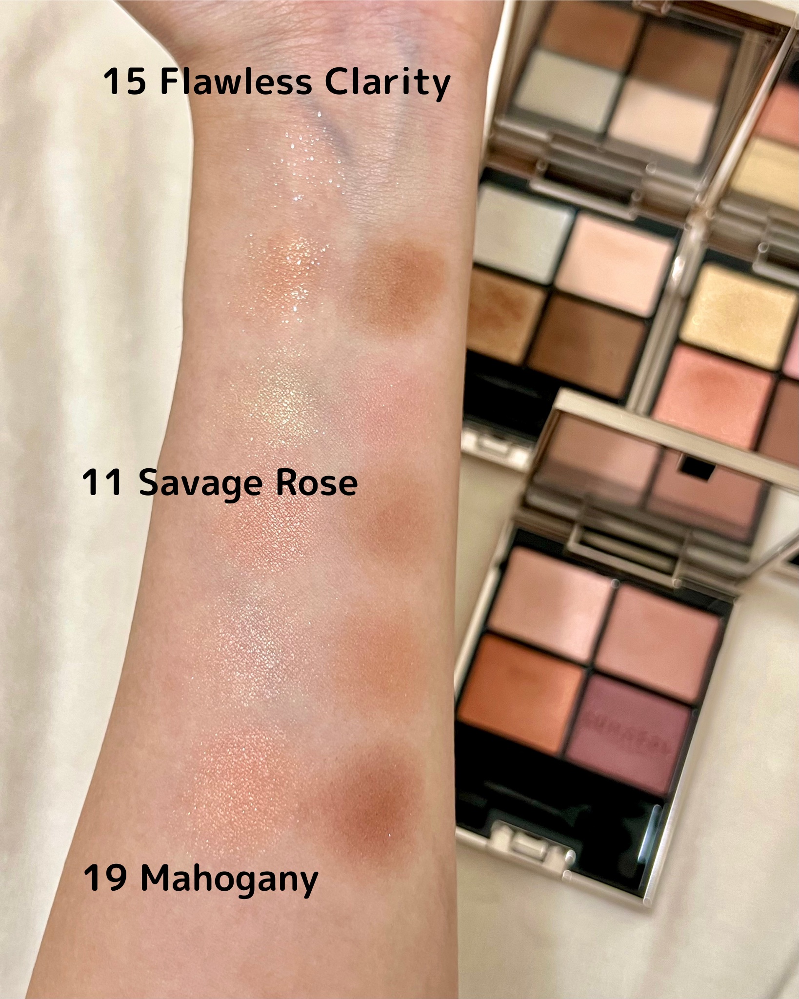 アイカラーレーション/LUNASOL/アイシャドウパレットを使ったクチコミ（2枚目）