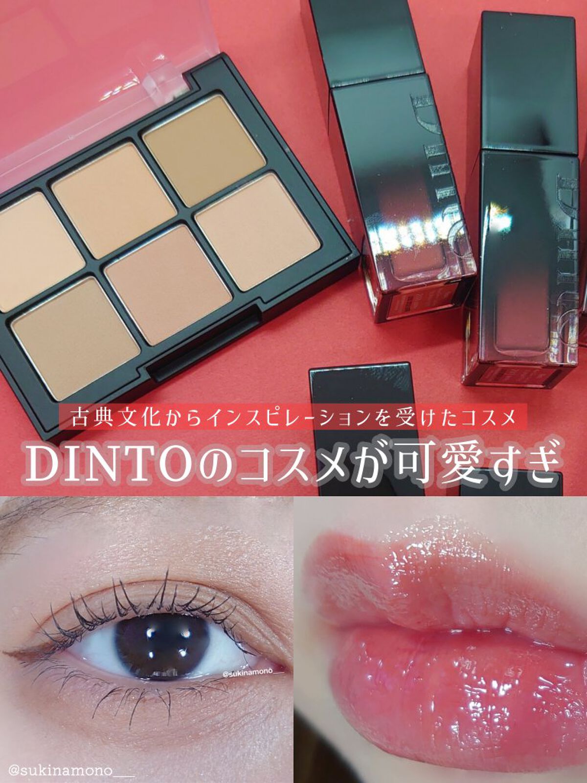 ブラーフィニシュシャドウパレット/Dinto/アイシャドウパレットを使ったクチコミ（1枚目）