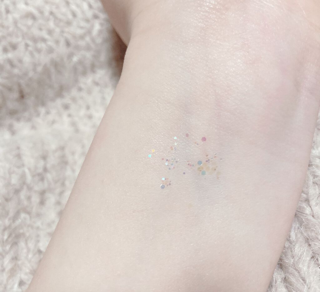 ゲットルーズグリッタージェル/unleashia/グリッターを使ったクチコミ(2枚目)