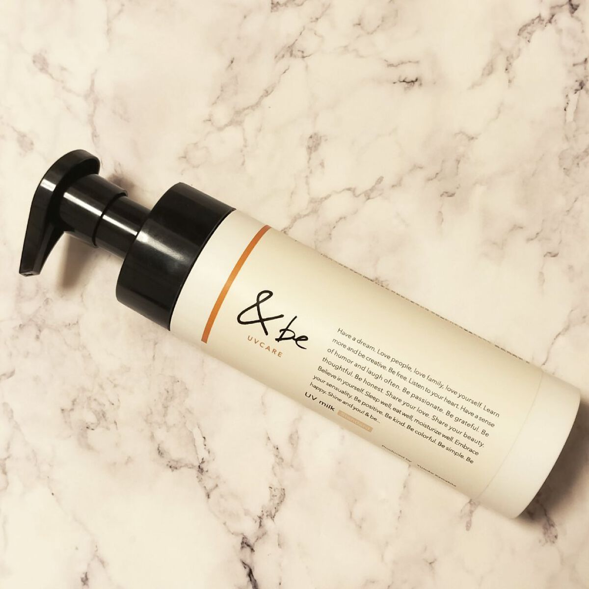 &be UVミルク/＆be/日焼け止めミルクを使ったクチコミ（1枚目）